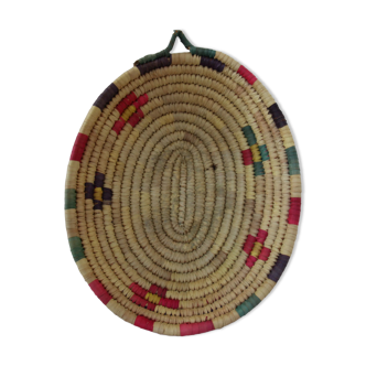 Braided flat basket