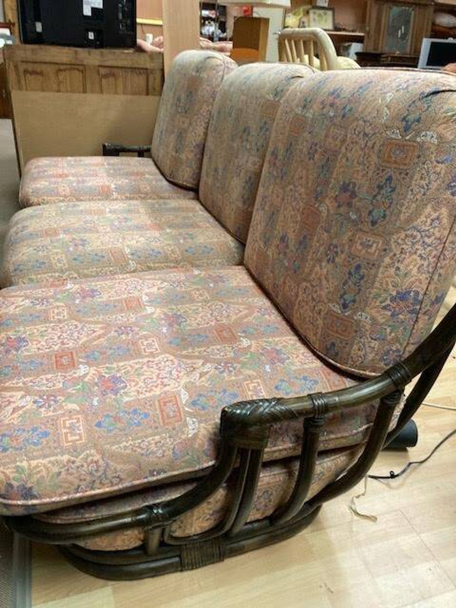 Rattan sofa