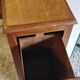 Mado style storage unit in solid wood - 1950s