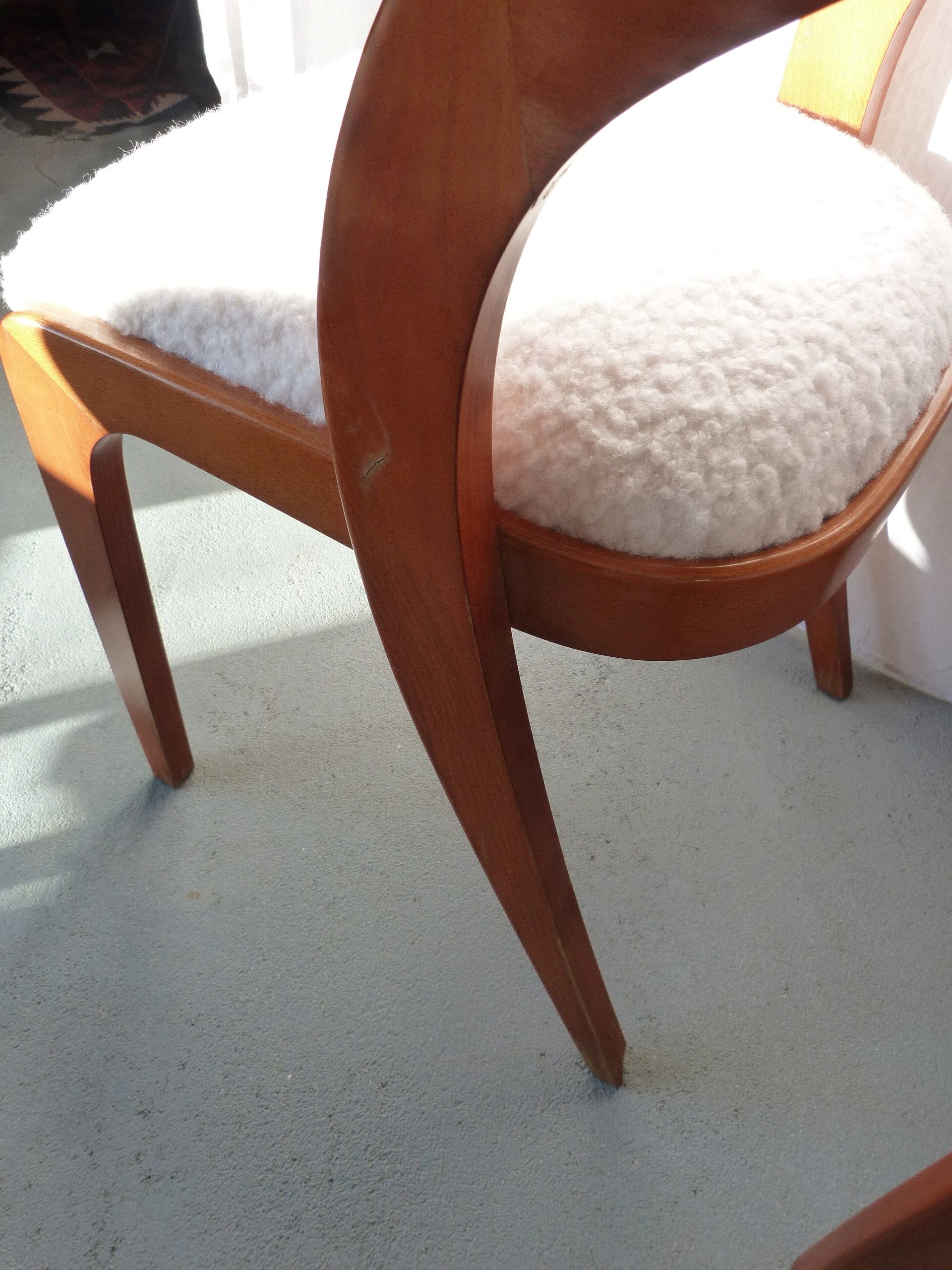 Pair of Baumann gondola chairs