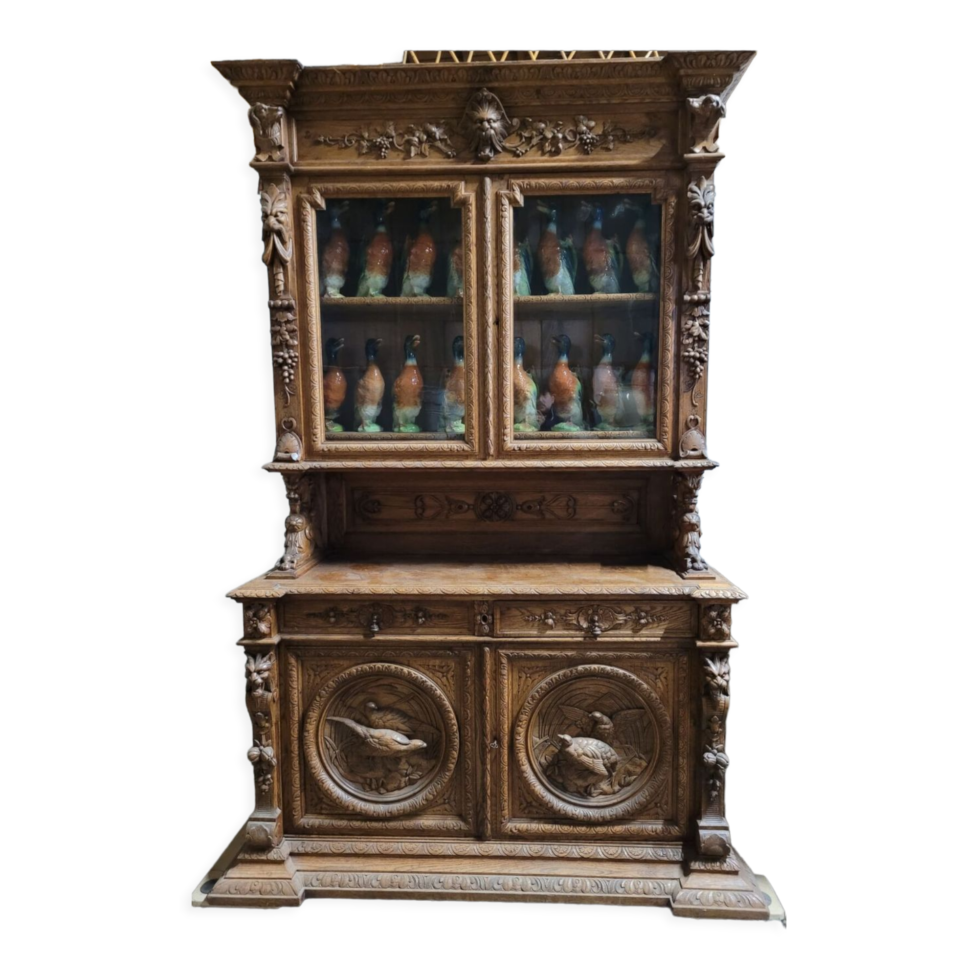 Buffet de chasse style Henri II époque Napoléon iii