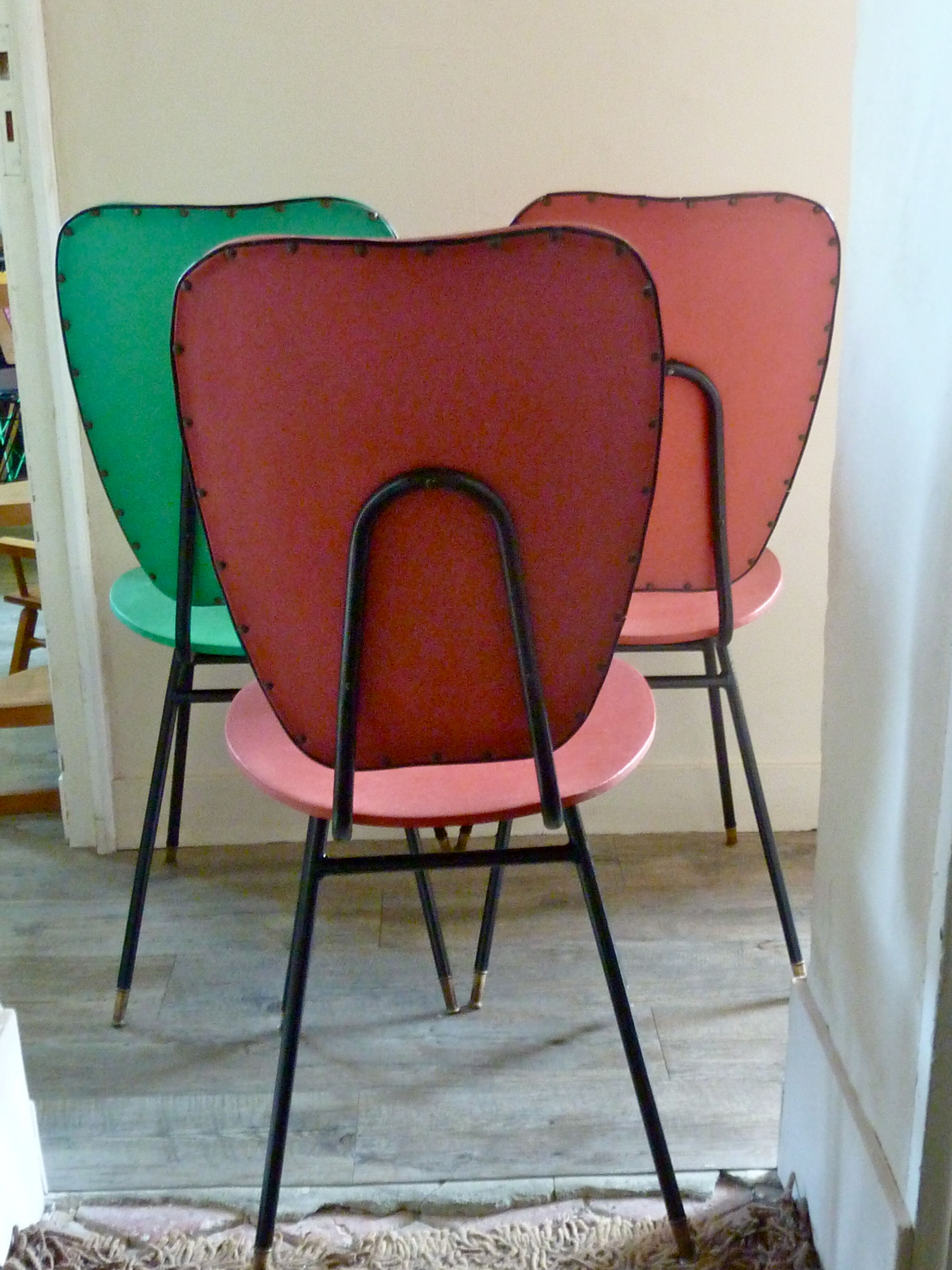Set of 3 chairs 50-60 years