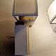 Pair of wall lamps with double switches model Olympe design Harvey Guzzini for ED 1970