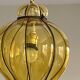 Antique Venetian lantern cage glass chandelier pendant light