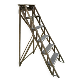 Antique wooden painter's stepladder