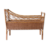 Baby rattan bed