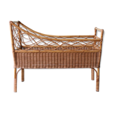 Baby rattan bed