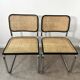 Pair of Marcel Breuer Cesca B32 chairs
