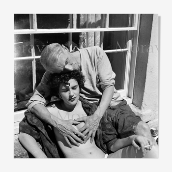 Photographie "Max ernst et Leonora Carrington" 1937
