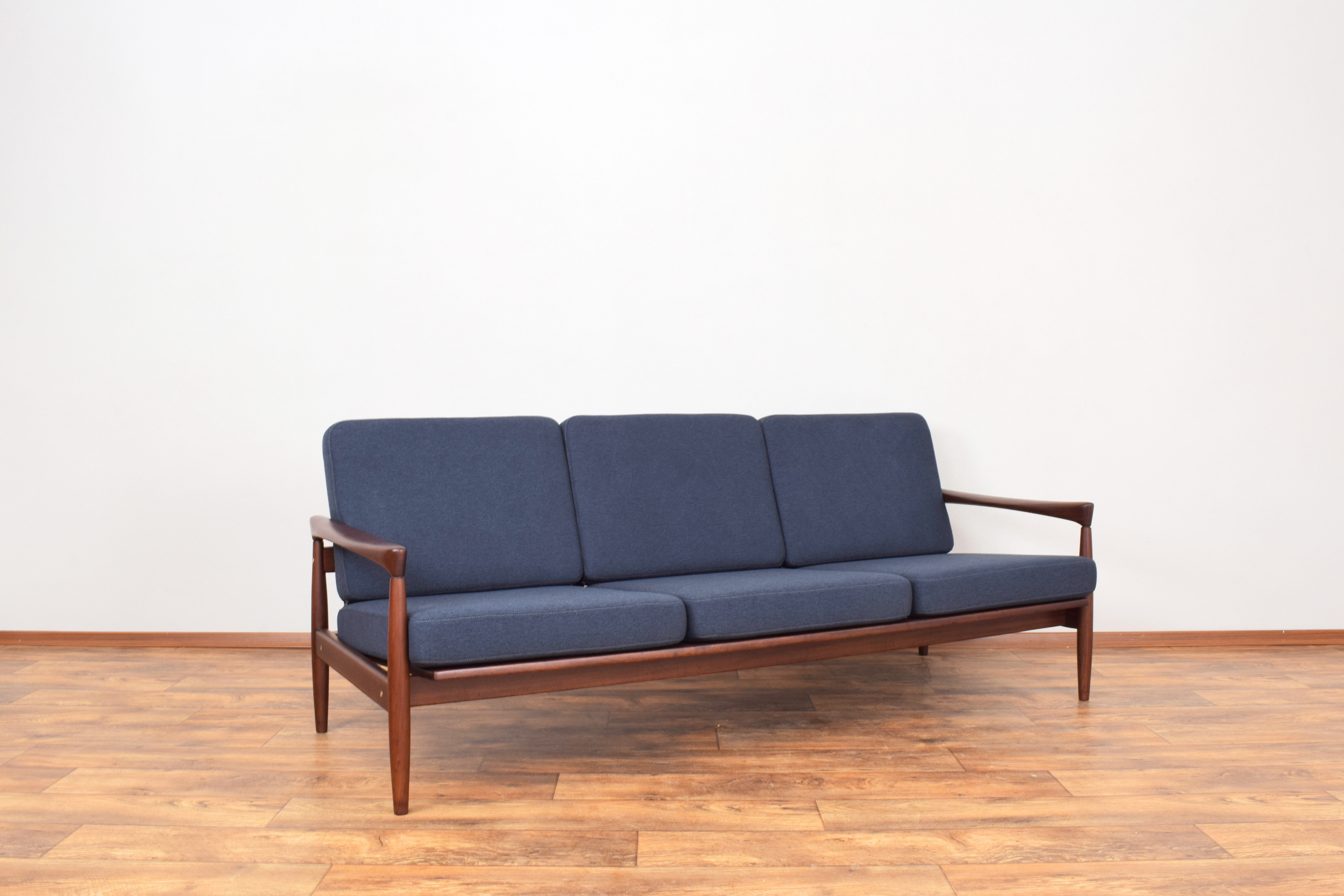 Mid-Century Teak Kolding Sofa by Erik Wørts for Ikea, 1960s.