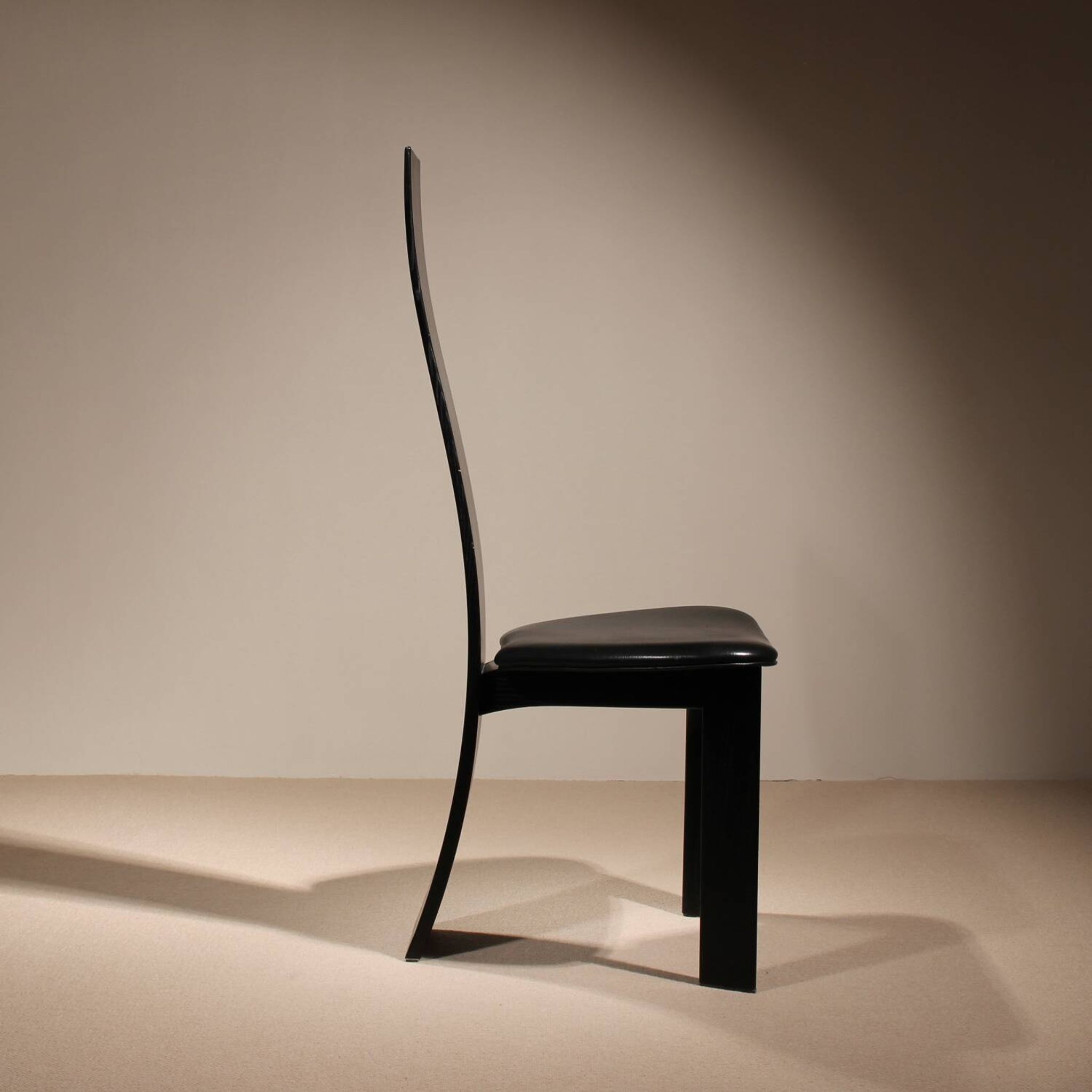 Four Sculptural ‚Iris‘ Chairs by Bob van den Berghe for Tranekaer