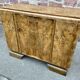 Enfilade art deco mid-century vintage 1950 ronce de noyer