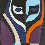 Tribal animal art painting