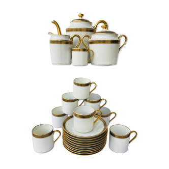 10-piece Empire style coffee service 60s