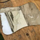 Engraved mirror tray art deco