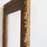 Old frame with gilded moldings