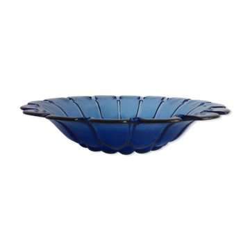 Coupe à fruits verre années 1950