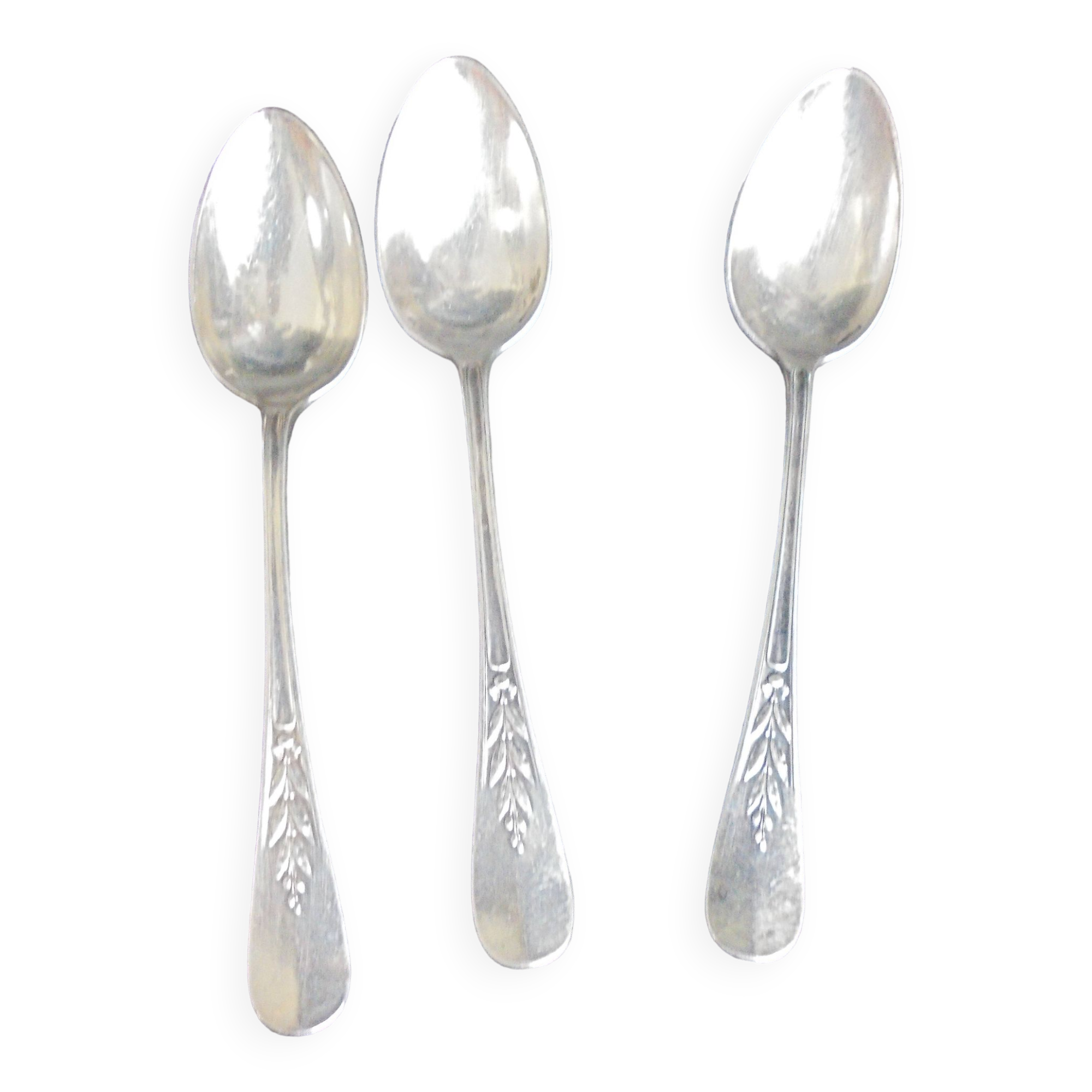 Coffee Spoon Christofle Canals laurel