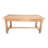 Solid walnut table