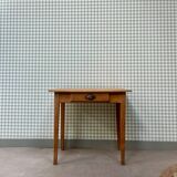 Bureau, table d’appoint en hêtre, restauré