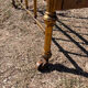 Antique brass bed with bars – Napoleon III style
