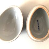 Egg Box Blue White Ceramic Thailand