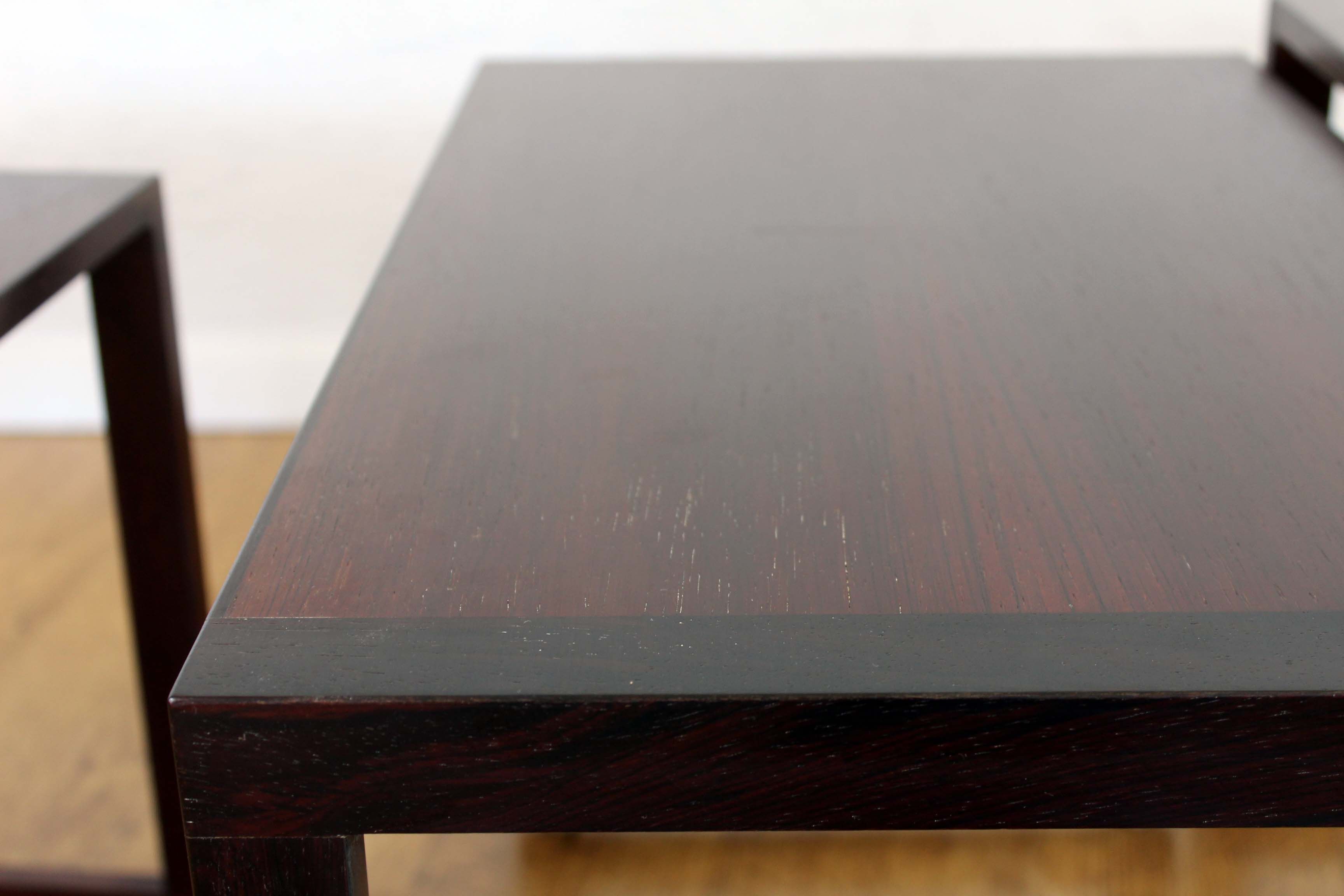 Rosewood nesting tables