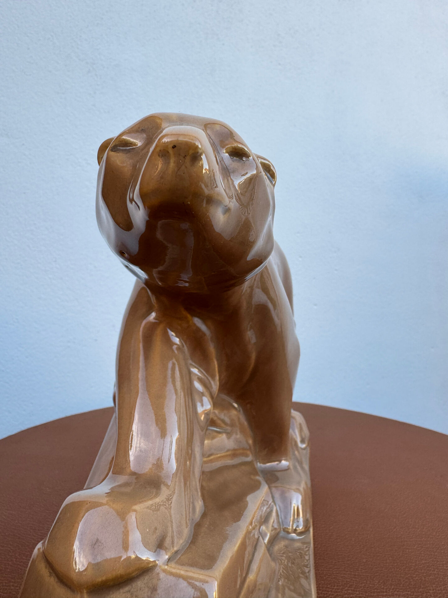 Sculpture ours Art Déco E.Cazaux
