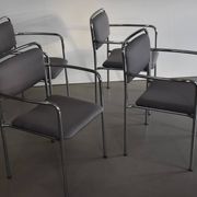 Set of 4 vintage chairs from the GDR era - 'Palast der Republik