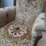 Pair of old-style armchairs