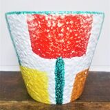 Pot cover of the 40s - 50s signed Italy