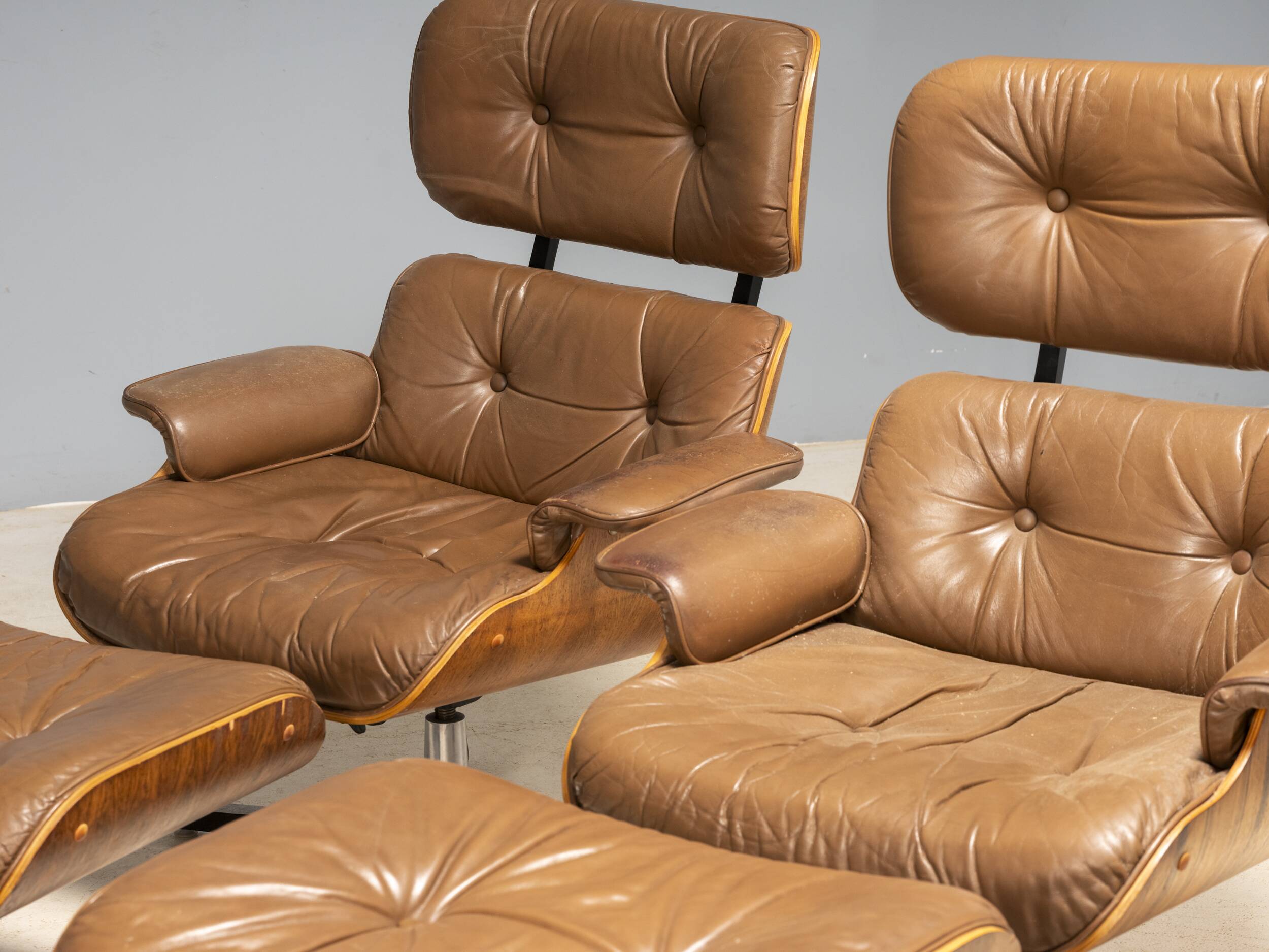Canadian Lounge Chair and Ottoman, 1960s – Northfield Metal Products
