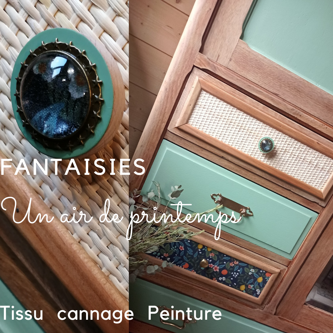 Armoire parisienne  "tulipe"