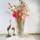 Vintage Art Deco style glass vase