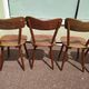 Lot of 6 wooden bistro chairw German