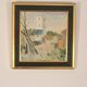 Original Oil on Canvas – “Village” (Attributed to H. Benneth) – Framed