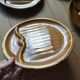 Service d'assiettes à asperges Gien