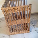 2 former bakery Wicker baskets