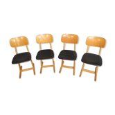 Set de 4 chaises Casala années 60 adulte