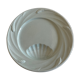 Set de 6 assiettes céladon de Sarreguemines 1950