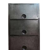 Industrial furniture with sliding flaps
