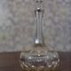 Carafe à liqueur en cristal, années 1930