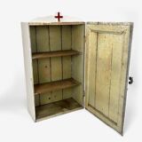 Old medicine cabinet with mirror