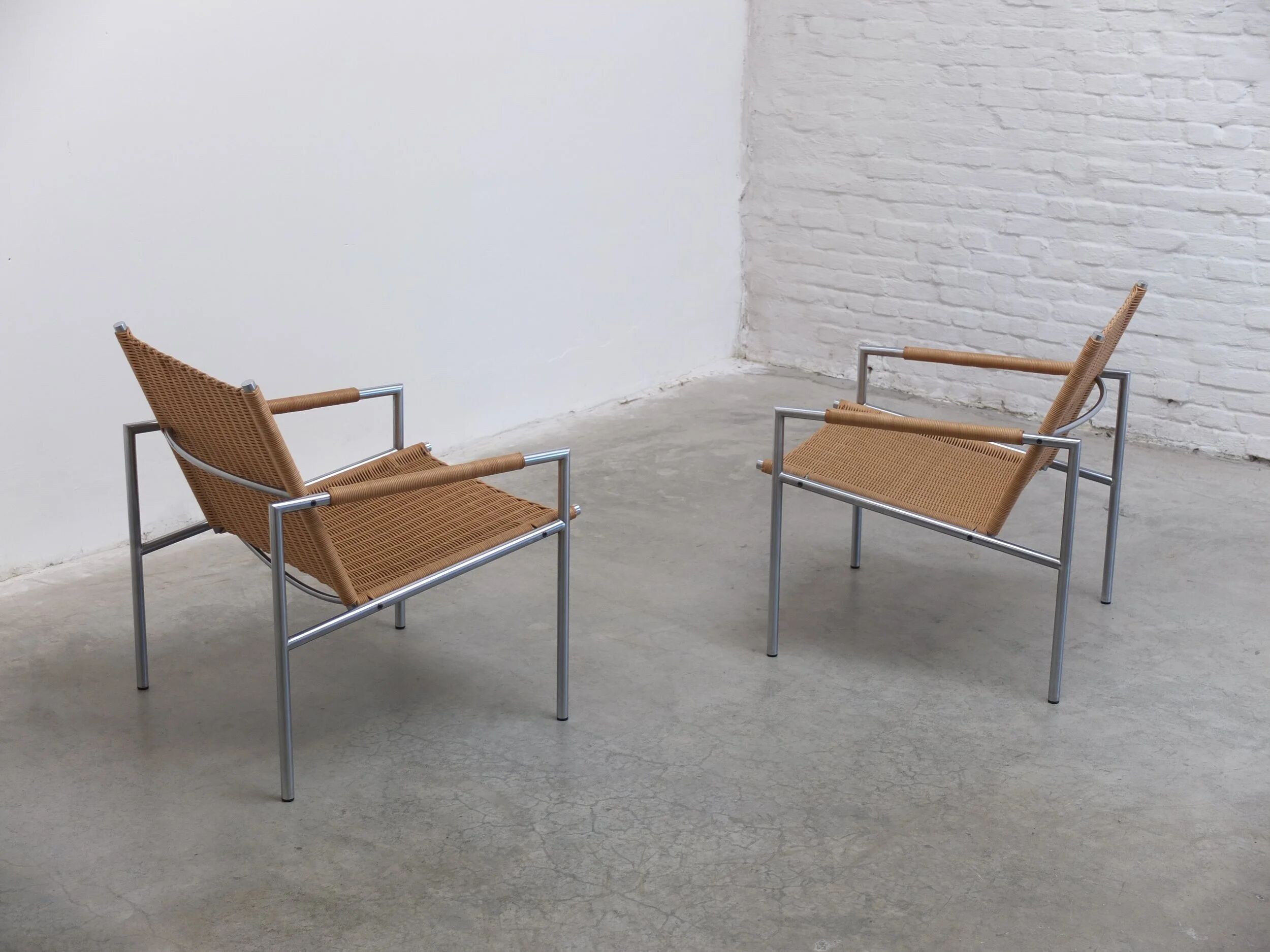 Pair of 'SZ01' lounge chairs by Martin Visser for 't Spectrum, 1960