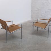 Pair of 'SZ01' lounge chairs by Martin Visser for 't Spectrum, 1960