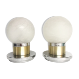 Pair of table lamps, 1970s