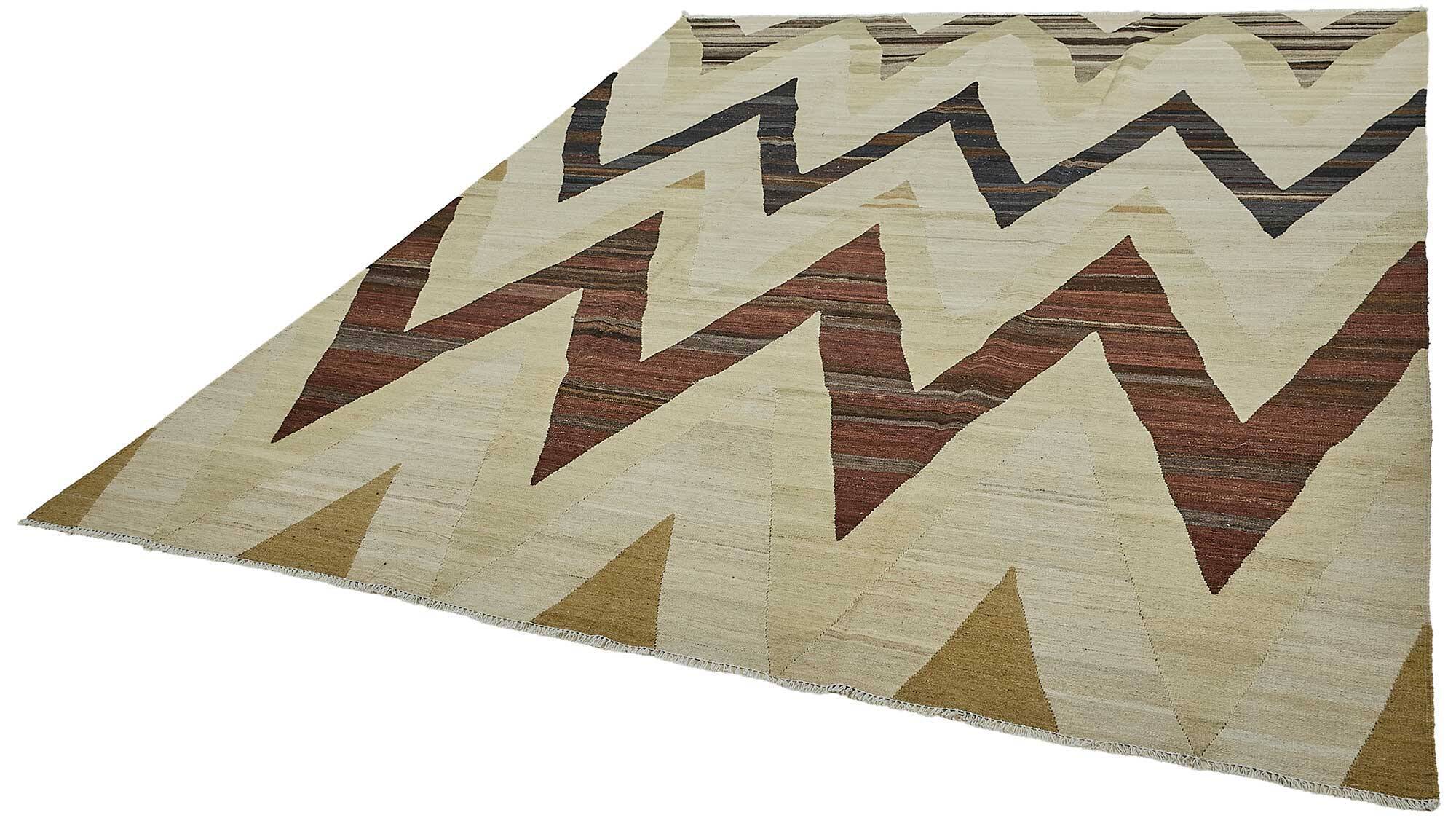 Contemporary Tribal Decorative Kilim 283 cm x 362 cm
