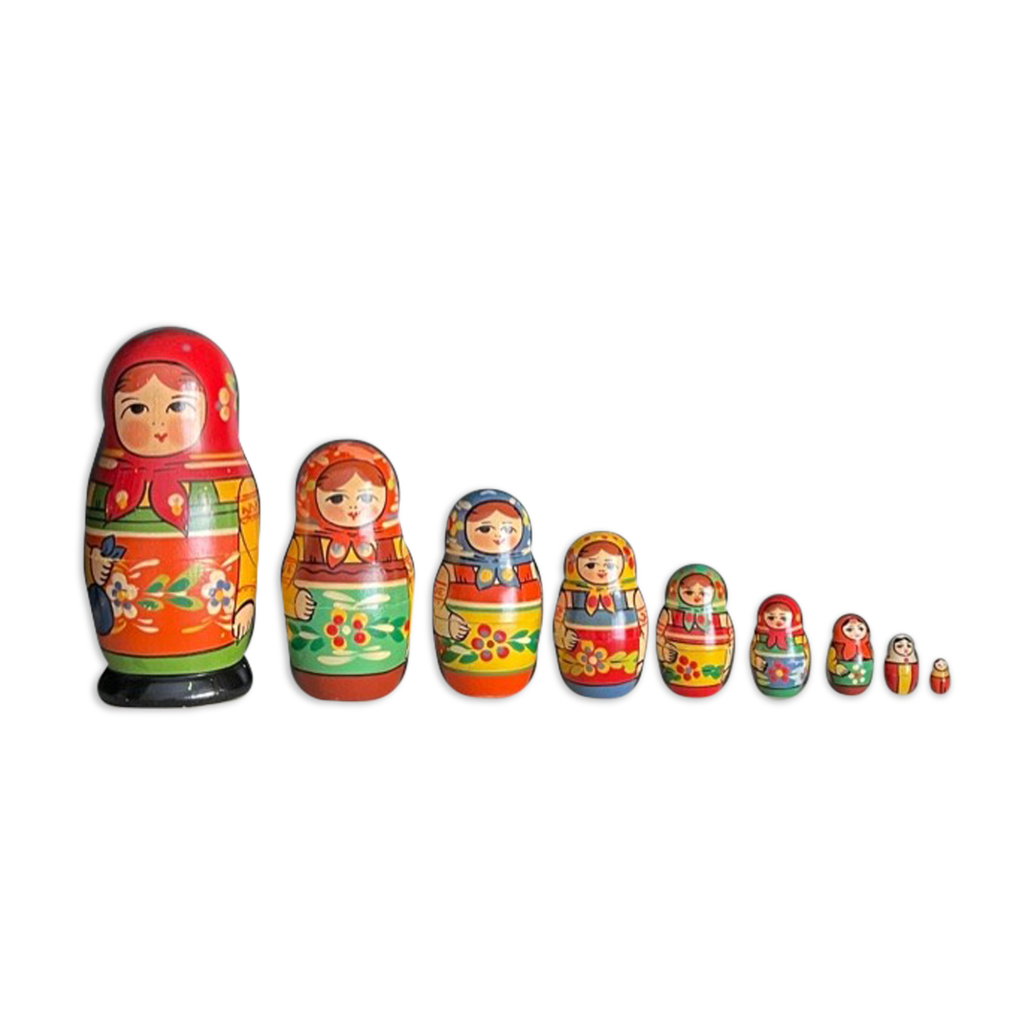 Vintage Russian Matryoshkas Dolls