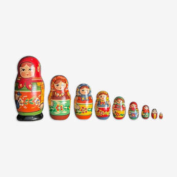 Vintage Russian Matryoshkas Dolls
