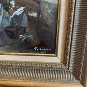 Tableau rive de la seine Paris Freddy Lagrou